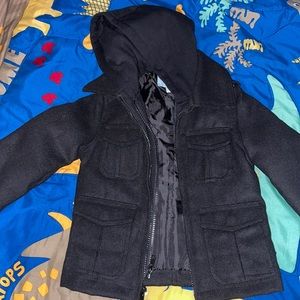 Toddler black coat